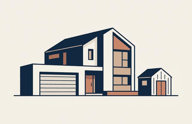 Garage et annexe